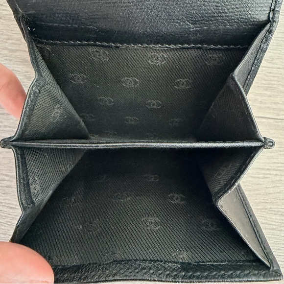 CHANEL COCO Button or COCO Mark Tri Fold Wallet - Picture 6 of 12